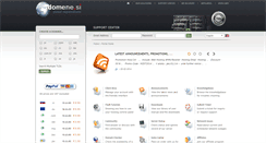 Desktop Screenshot of domene.si