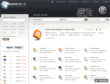 Tablet Screenshot of domene.si